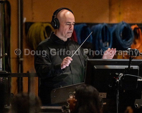 "American Mosaic" Orchestra recording session at Sony Pictures Studios