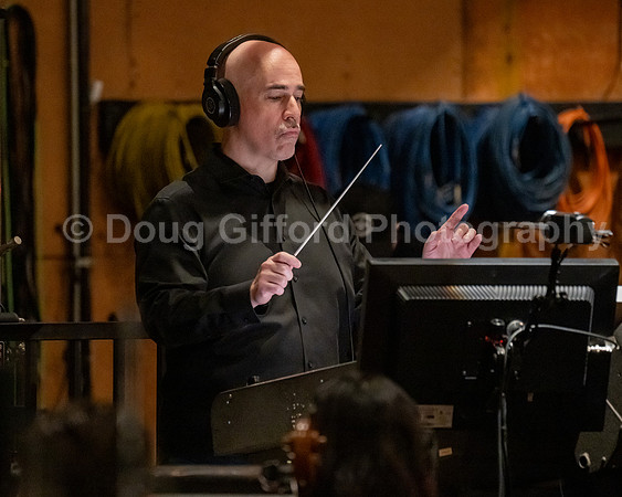 "American Mosaic" Orchestra recording session at Sony Pictures Studios
