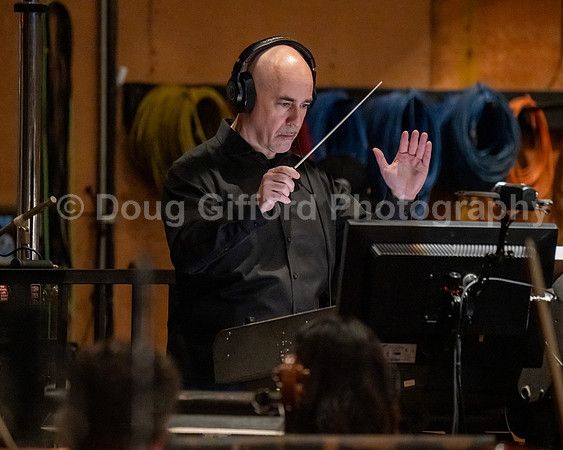 "American Mosaic" Orchestra recording session at Sony Pictures Studios