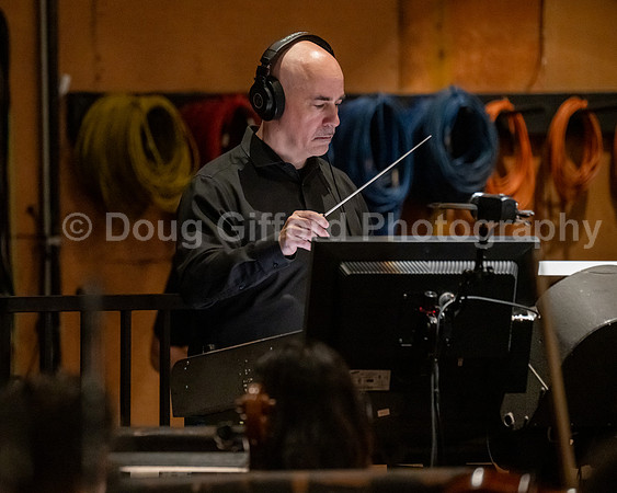 "American Mosaic" Orchestra recording session at Sony Pictures Studios