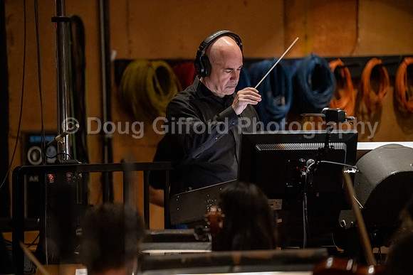 "American Mosaic" Orchestra recording session at Sony Pictures Studios