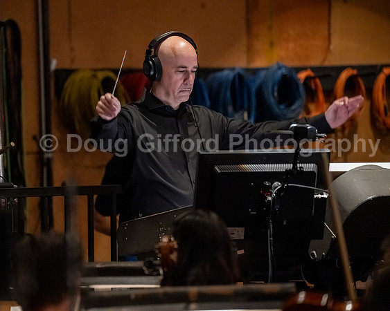 "American Mosaic" Orchestra recording session at Sony Pictures Studios