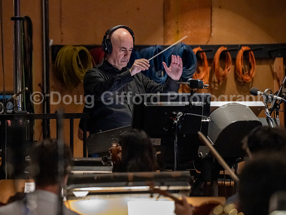 "American Mosaic" Orchestra recording session at Sony Pictures Studios