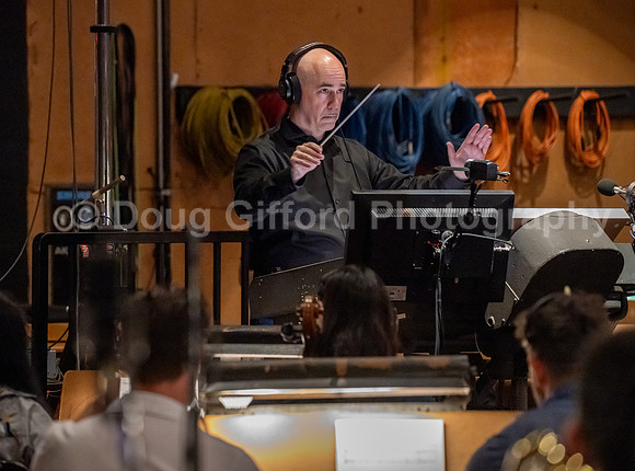 "American Mosaic" Orchestra recording session at Sony Pictures Studios