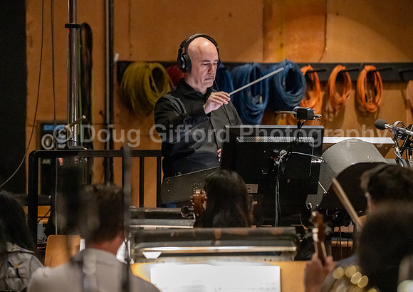 "American Mosaic" Orchestra recording session at Sony Pictures Studios