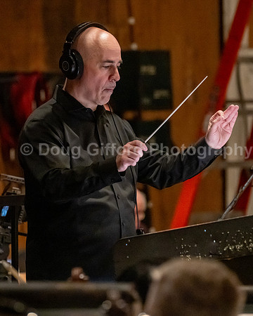 "American Mosaic" Orchestra recording session at Sony Pictures Studios