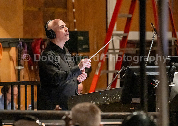 "American Mosaic" Orchestra recording session at Sony Pictures Studios