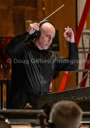 "American Mosaic" Orchestra recording session at Sony Pictures Studios