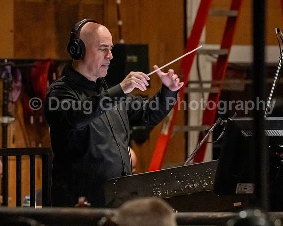 "American Mosaic" Orchestra recording session at Sony Pictures Studios