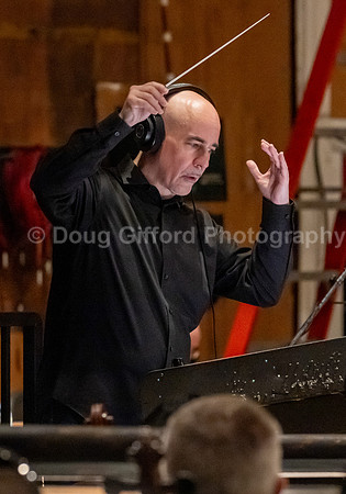 "American Mosaic" Orchestra recording session at Sony Pictures Studios