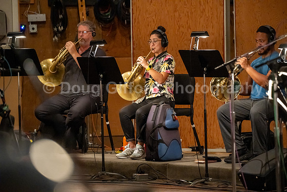 "American Mosaic" Orchestra recording session at Sony Pictures Studios