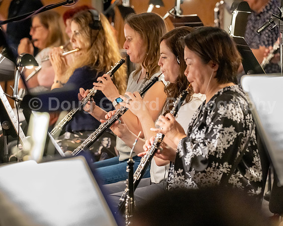 "American Mosaic" Orchestra recording session at Sony Pictures Studios