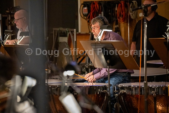 "American Mosaic" Orchestra recording session at Sony Pictures Studios