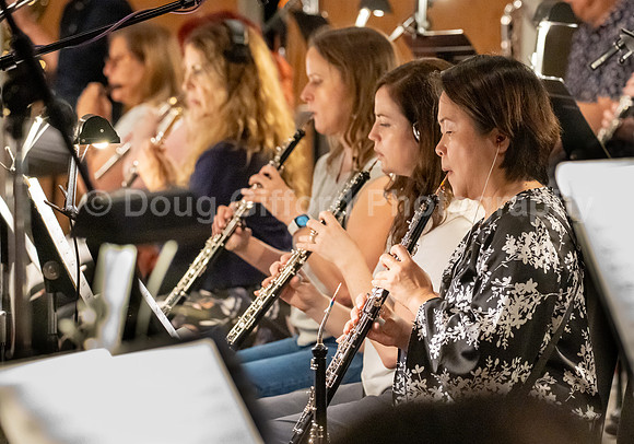 "American Mosaic" Orchestra recording session at Sony Pictures Studios