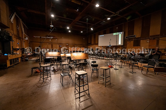 "American Mosaic" Orchestra recording session at Sony Pictures Studios