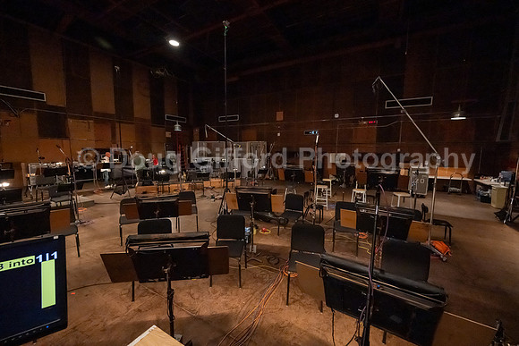 "American Mosaic" Orchestra recording session at Sony Pictures Studios