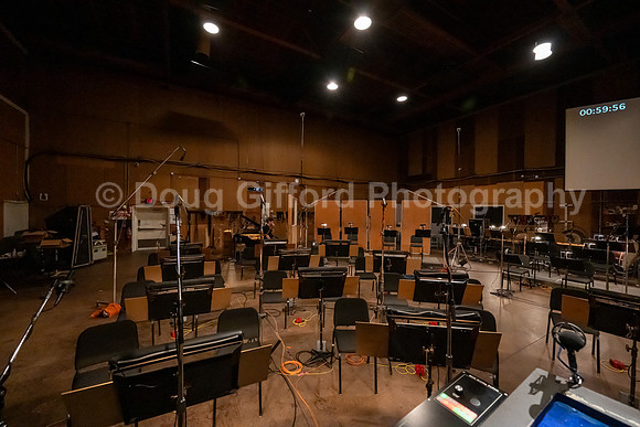 "American Mosaic" Orchestra recording session at Sony Pictures Studios