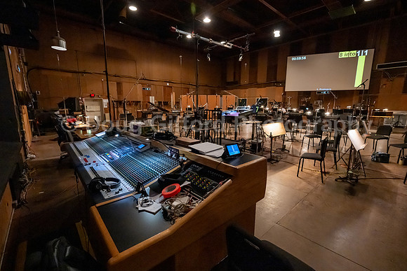 "American Mosaic" Orchestra recording session at Sony Pictures Studios