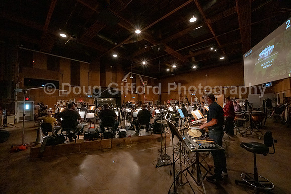 "American Mosaic" Orchestra recording session at Sony Pictures Studios