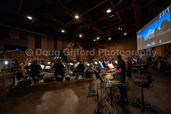 "American Mosaic" Orchestra recording session at Sony Pictures Studios