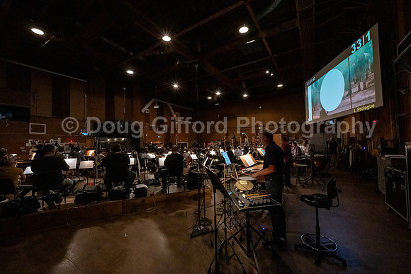 "American Mosaic" Orchestra recording session at Sony Pictures Studios
