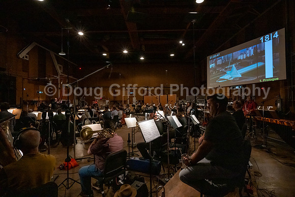 "American Mosaic" Orchestra recording session at Sony Pictures Studios