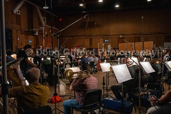 "American Mosaic" Orchestra recording session at Sony Pictures Studios