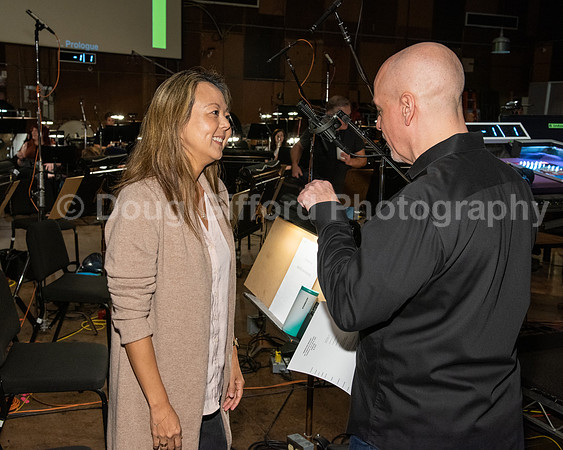 "American Mosaic" Orchestra recording session at Sony Pictures Studios