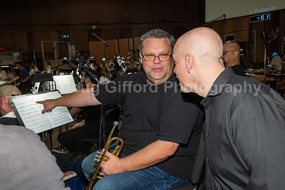 "American Mosaic" Orchestra recording session at Sony Pictures Studios