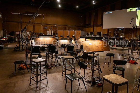 "American Mosaic" Orchestra recording session at Sony Pictures Studios