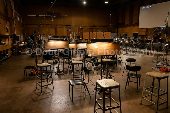 "American Mosaic" Orchestra recording session at Sony Pictures Studios