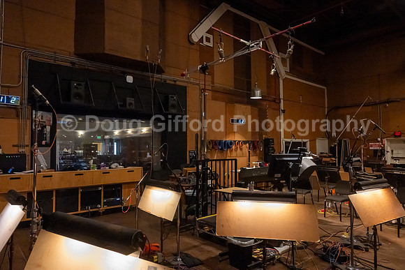 "American Mosaic" Orchestra recording session at Sony Pictures Studios