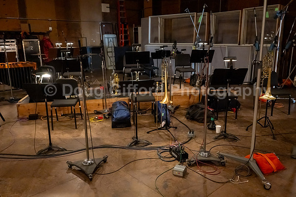 "American Mosaic" Orchestra recording session at Sony Pictures Studios