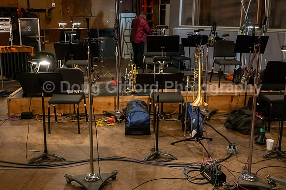 "American Mosaic" Orchestra recording session at Sony Pictures Studios