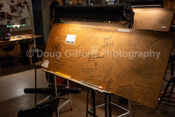"American Mosaic" Orchestra recording session at Sony Pictures Studios