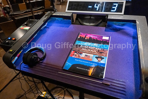 "American Mosaic" Orchestra recording session at Sony Pictures Studios