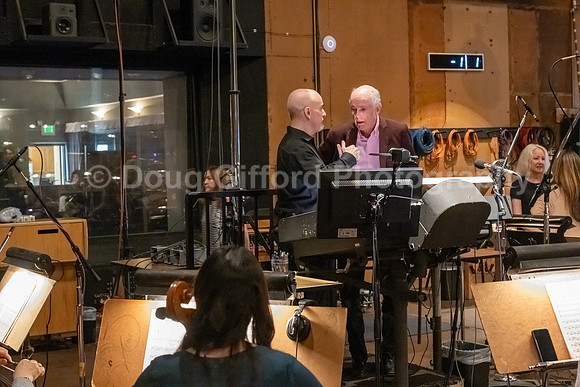 "American Mosaic" Orchestra recording session at Sony Pictures Studios