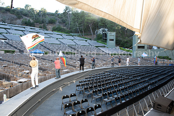MenAlive at the Hollywood Bowl
