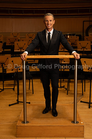 Media Portraits of Alexander Shelley, the Pacific Symphony's new Artistic and Music Director