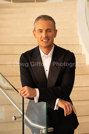 Media Portraits of Alexander Shelley, the Pacific Symphony's new Artistic and Music Director