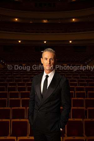 Media Portraits of Alexander Shelley, the Pacific Symphony's new Artistic and Music Director