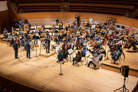 Pacific Symphony - Introduction of Alexander Shelley to the Orchestra