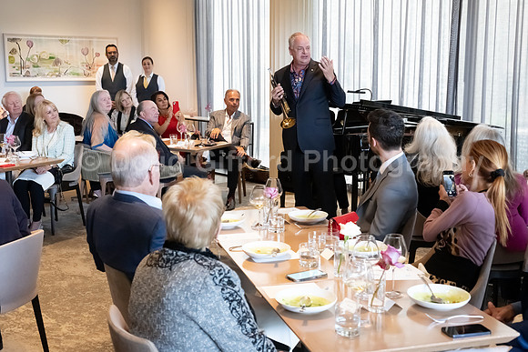 Pacific Symphony Donor Luncheon for Enrico Lopez-Yañez