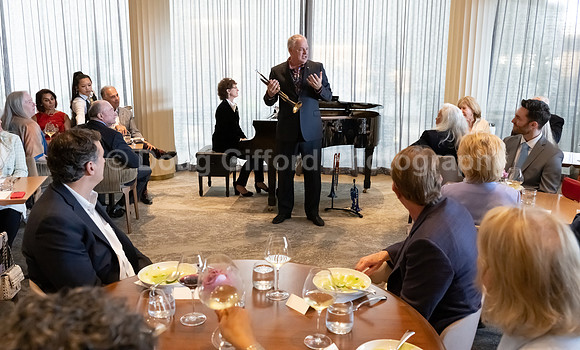 Pacific Symphony Donor Luncheon for Enrico Lopez-Yañez