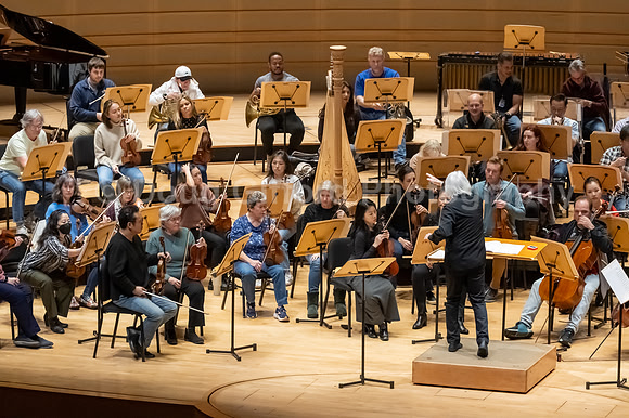 Pacific Symphony VIP dinner and rehearsal for Joshua Bell & Larisa Martínez: Voice & the Violin