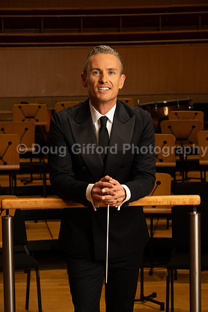 Media Portraits of Alexander Shelley, the Pacific Symphony's new Artistic and Music Director