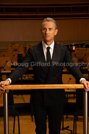 Media Portraits of Alexander Shelley, the Pacific Symphony's new Artistic and Music Director