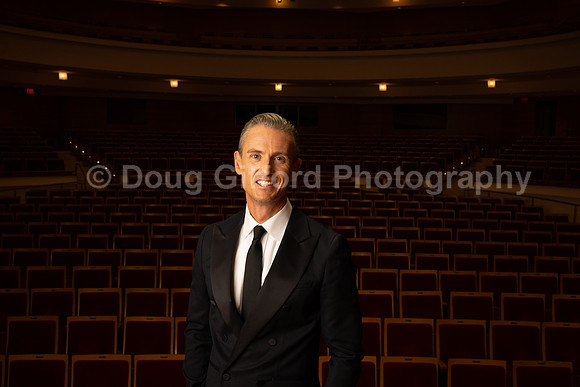 Media Portraits of Alexander Shelley, the Pacific Symphony's new Artistic and Music Director