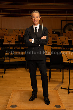 Media Portraits of Alexander Shelley, the Pacific Symphony's new Artistic and Music Director