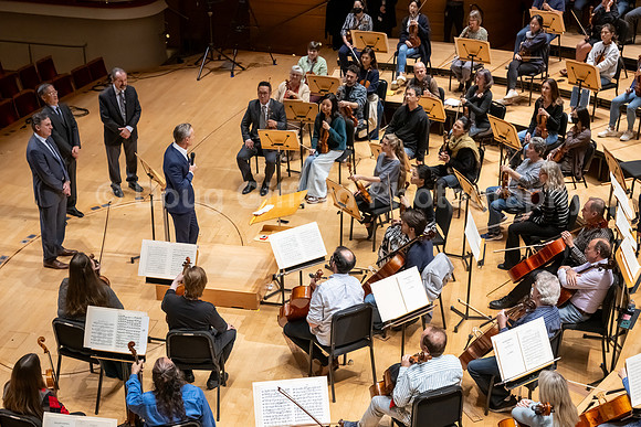 Pacific Symphony - Introduction of Alexander Shelley to the Orchestra